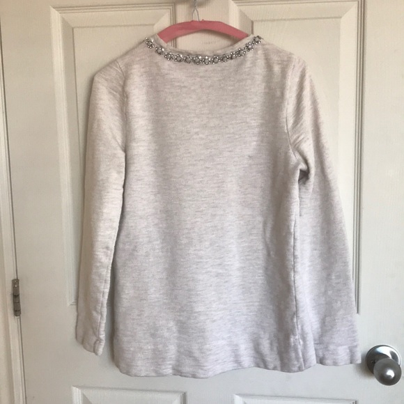 JCrew sweater in light grey - Picture 2 of 6